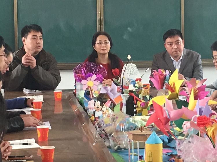 孟岗镇中心校副校长王宇对这次"送教下乡"活动的针对性与实效性给予了
