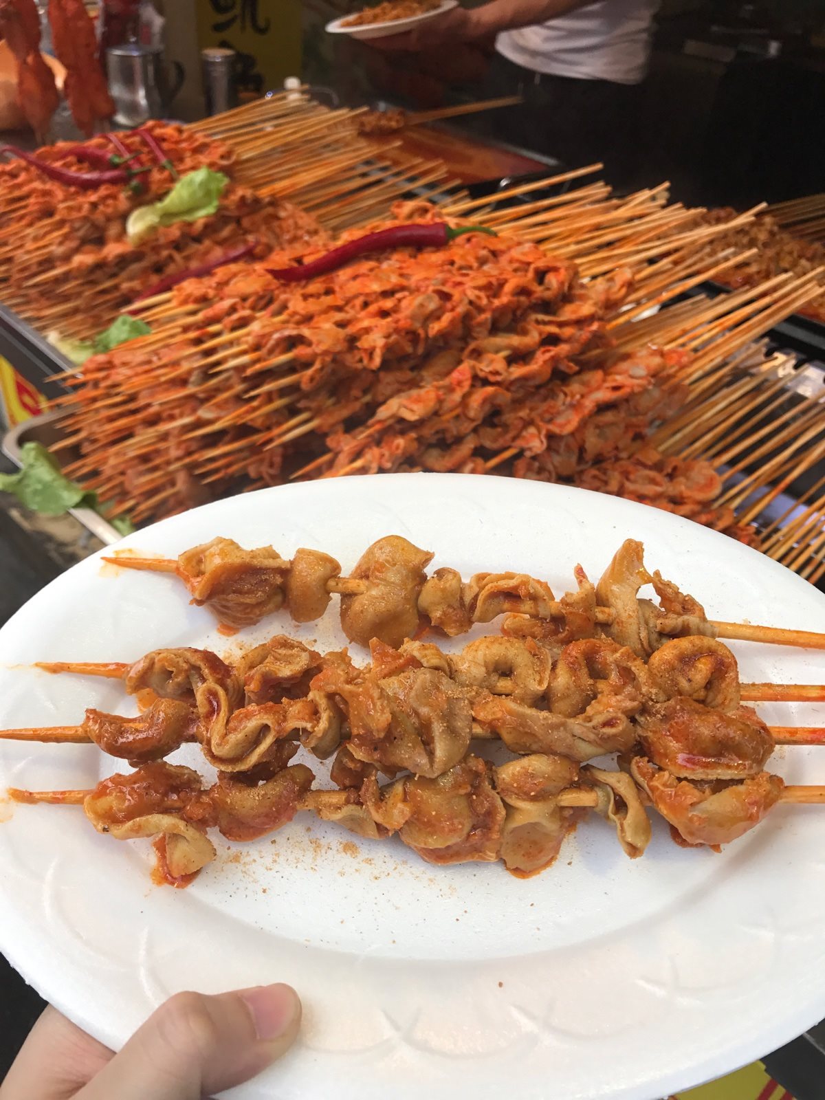 难吃的螺肉串😢